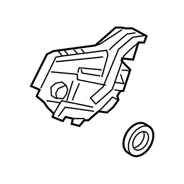 Toyota 69050-62010 Lock Assembly