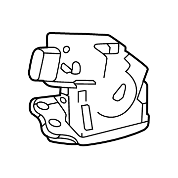 Toyota 69350-42090 Lock Assembly