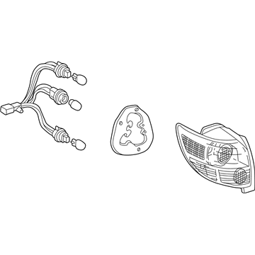 Toyota 81550-02210 Combination Lamp Assembly