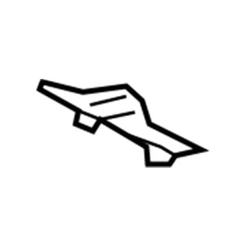 Toyota 55139-02070 Front Floor Pan Hole Cover