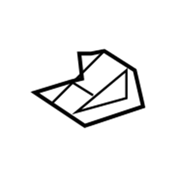 Toyota 58336-07010 Rear Floor Pan Reinforcement