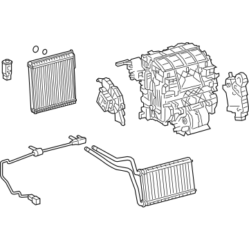 Toyota 87050-47520 Evaporator Assembly