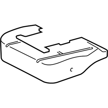 Toyota 71051-0C080 Seat Cushion Pad