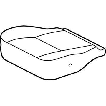 Toyota 71072-0C080-B0 Seat Cover