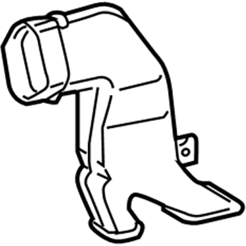 Toyota 87201-60090 Side Duct