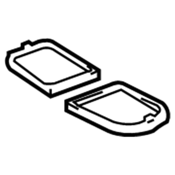 Toyota 81266-52020 MAP Lamp Lens