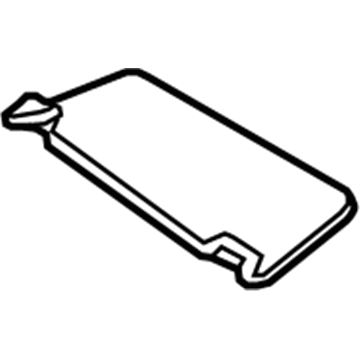 Toyota 74320-52771-B1 Sunvisor