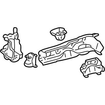 Toyota 57112-47901 Side Rail