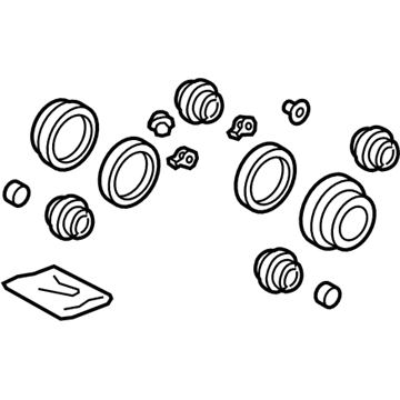 Toyota 04478-0E061 Caliper Seal Kit