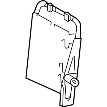Toyota 71640-0C030 Seat Back Frame