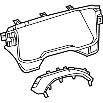 Toyota 55410-AK010 Instrument Cluster Panel