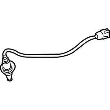 89465-0E040 Toyota Oxygen Sensor, Rear Driver Side Illustration 1 of 1