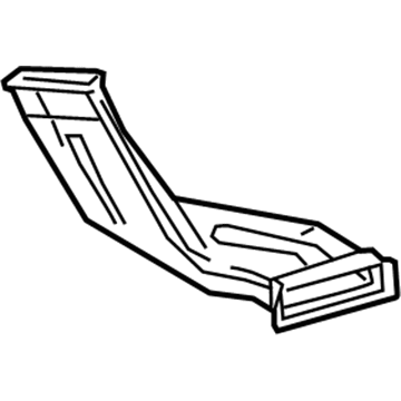 Toyota 87212-47040 Rear Duct