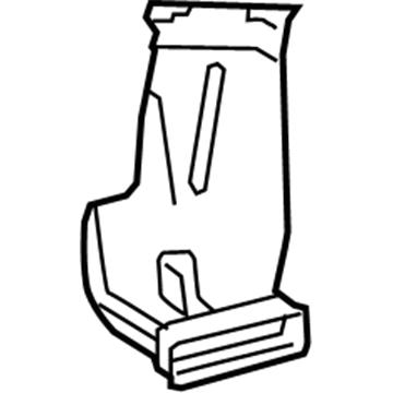 Toyota 87213-47050 Rear Duct