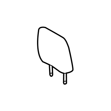 Toyota 71940-0C620-C1 Headrest, Outer