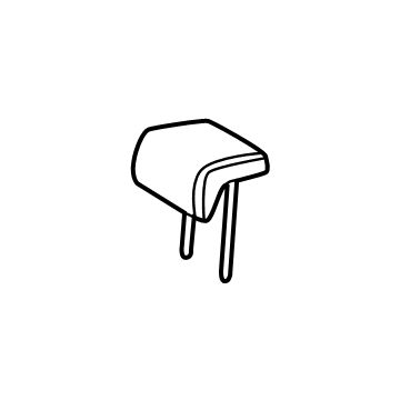 Toyota 71960-0C310-B4 Headrest, Center