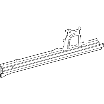Toyota 61401-AK010 Rocker Reinforcement