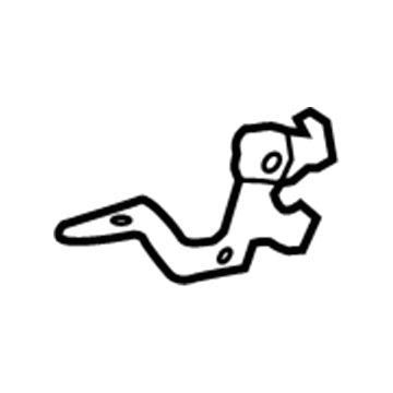 72574-06010 Toyota Recline Lever, Driver Side Illustration 1 of 1