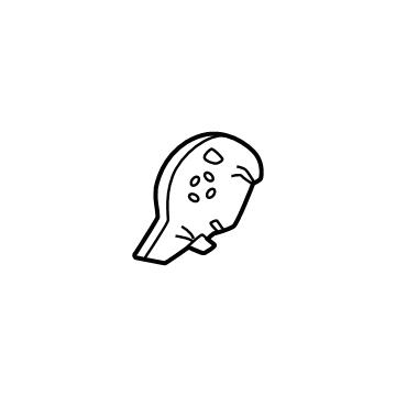 Toyota 79273-0E310-C0 Hinge Cover