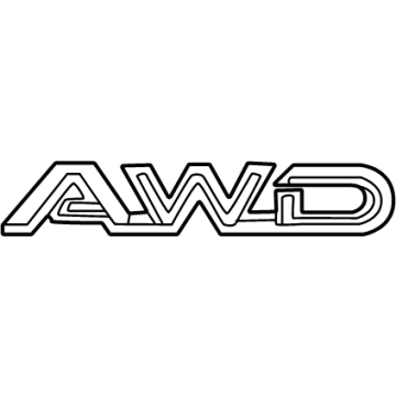 Toyota Crown Signia Emblem - 75445-30160