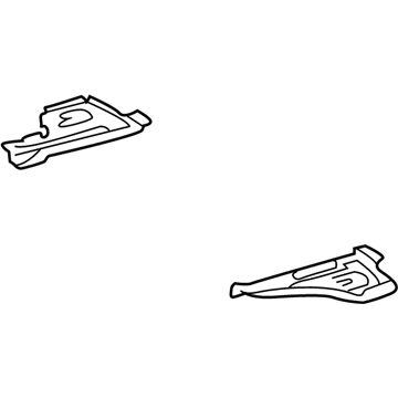 Toyota 58305-42020 Rear Floor Pan Side Extension