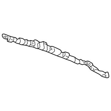 62435-20050 Toyota Pad, Front Passenger Side Illustration 1 of 1