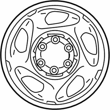 Toyota 42601-AF020 Wheel, Alloy