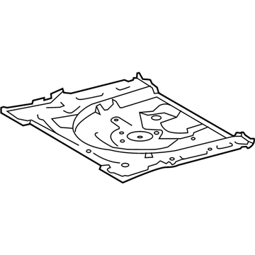 Scion 58311-21100 Rear Floor Pan