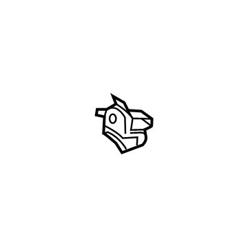 71304-06020 Toyota Seat Hinge, Driver Side Illustration 1 of 1