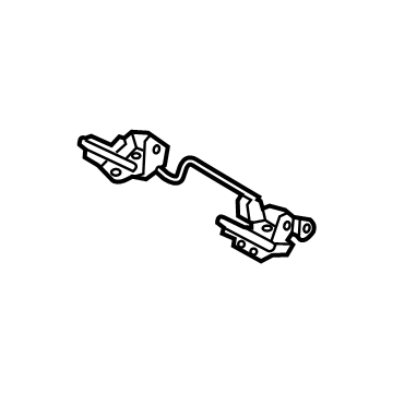 73706-06120 Toyota Child Seat Bracket, Driver Side Illustration 1 of 1