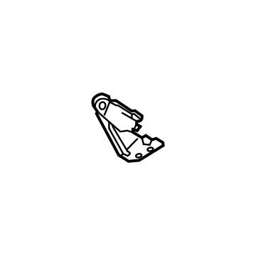 71305-06070 Toyota Seat Hinge, Center Illustration 1 of 1
