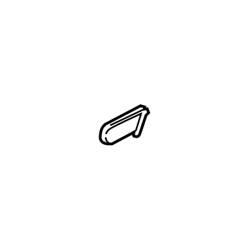 71349-06040-B0 Toyota Hinge Cover, Gray, Rear Illustration 1 of 1