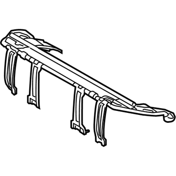 71033-06010 Toyota Cushion Frame, Rear Illustration 1 of 1