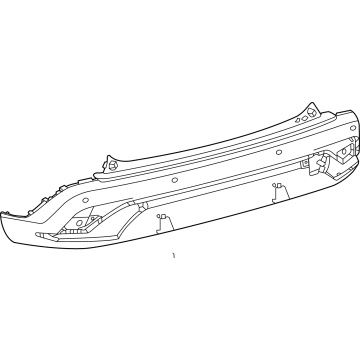 Toyota 52159-0A260 Bumper Cover