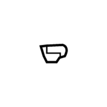 Toyota 90468-04144 Front Spoiler Nut