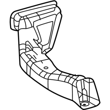 Toyota 58861-35040 Center Duct