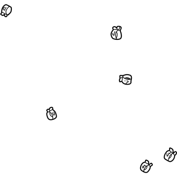 Toyota 90467-A0012 Clamp