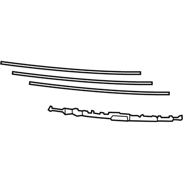 Toyota 85222-53071 Wiper Blade
