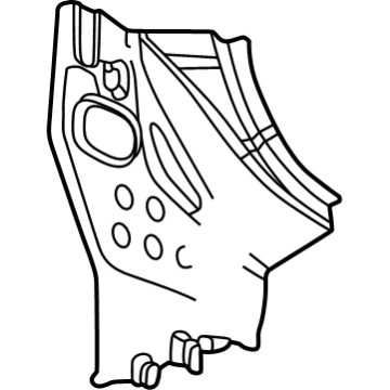 Toyota 57665-0C030 Side Panel