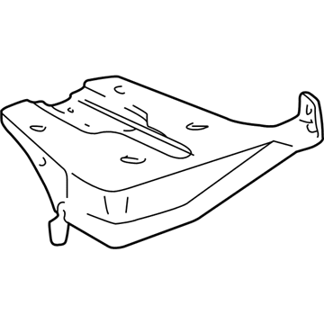 53771-13010 Toyota Tray Support Illustration 1 of 1