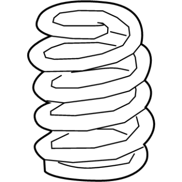 Toyota 48231-0E810 Coil Spring