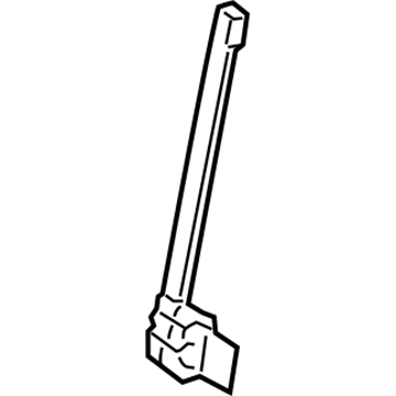 67401-06050 Toyota Front Guide, Lower Passenger Side Illustration 1 of 1
