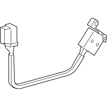 84903-12170 Toyota Lock Switch, Rear Illustration 1 of 1