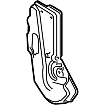 12612-F0010 Toyota Access Cover, Upper Outer Illustration 1 of 1