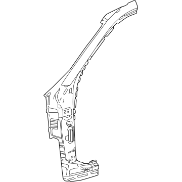 Toyota 61114-AK010 Panel, Side, Outer Driver Side 61114-AK010 Toyota Panel, Side, Outer Driver Side Illustration 1 of 1