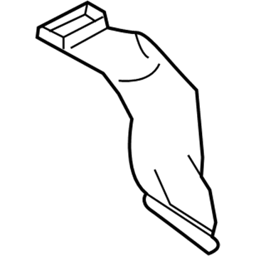 Toyota 62974-0E030 Rear Duct