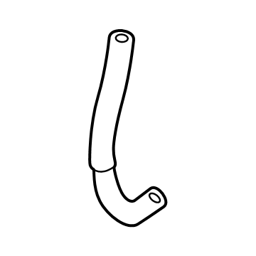 Toyota 16264-25030 By-Pass Hose
