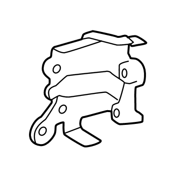 Toyota 16575-25050 Mount Bracket