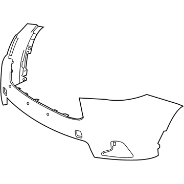 Toyota Highlander Bumper Cover - 52119-0E925