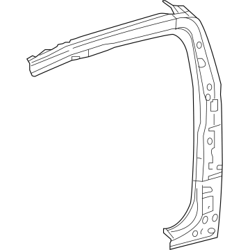 Toyota 61501-04910 Lock Pillar